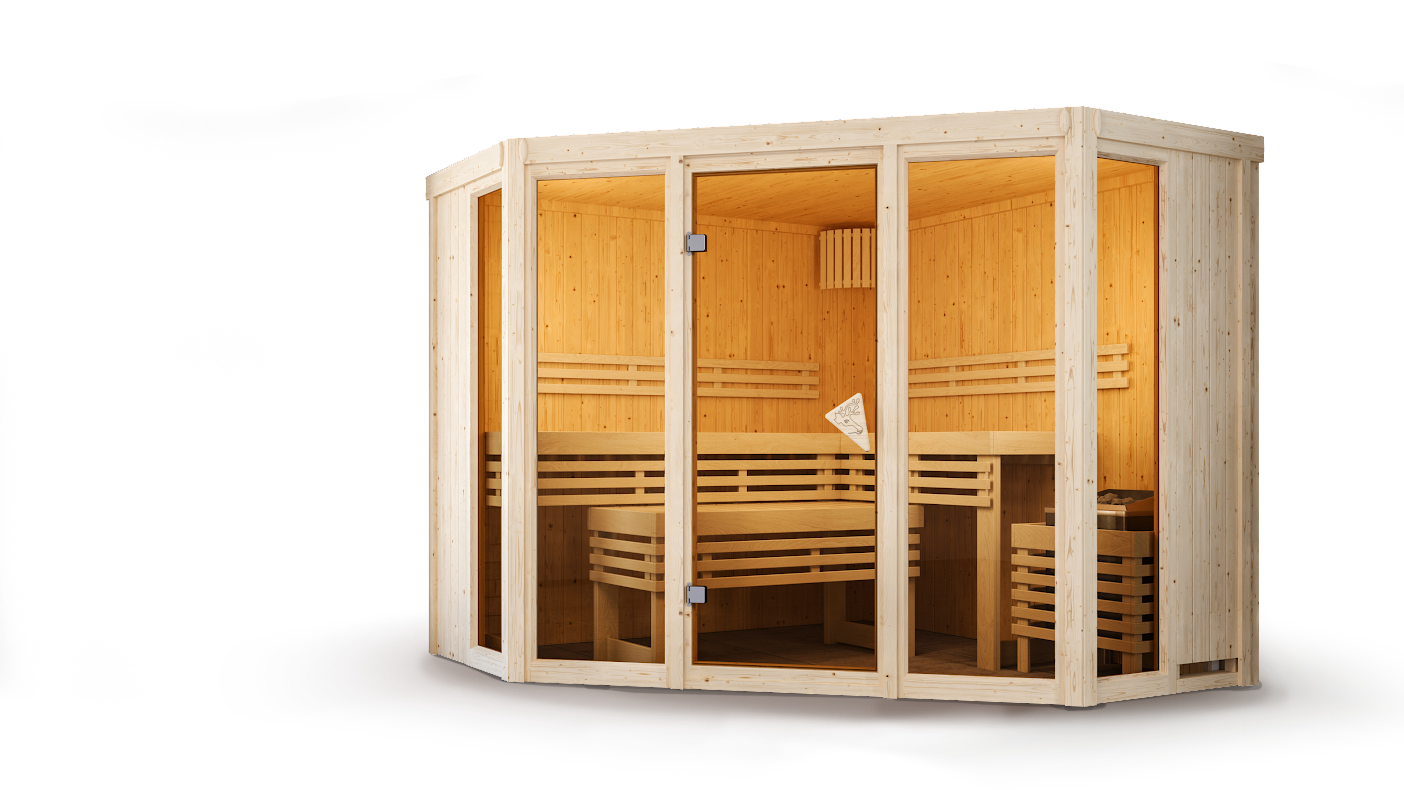 Karibu вътрешни сауни